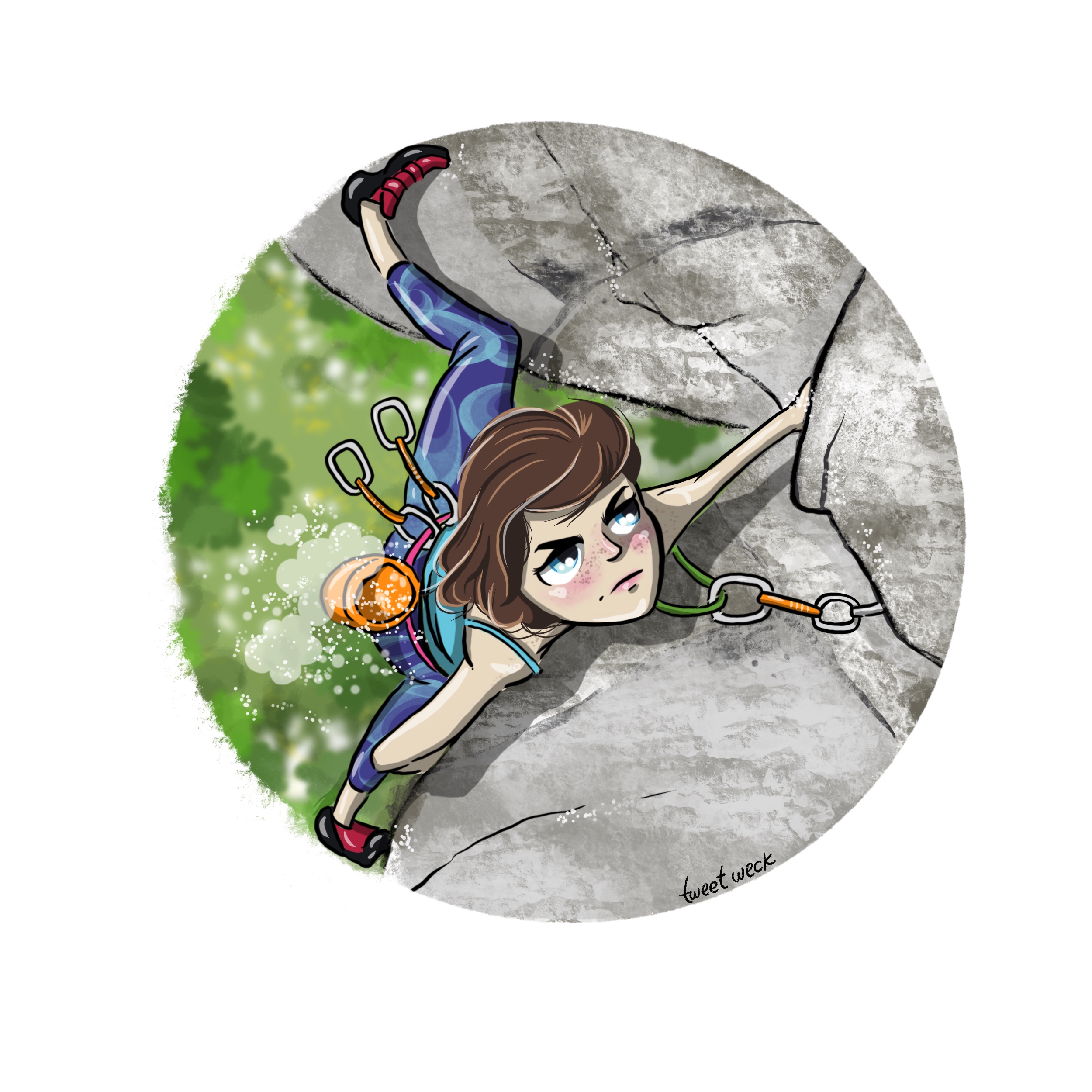 Kletterausdauer - Kletter T-Shirt Kletterausdauer