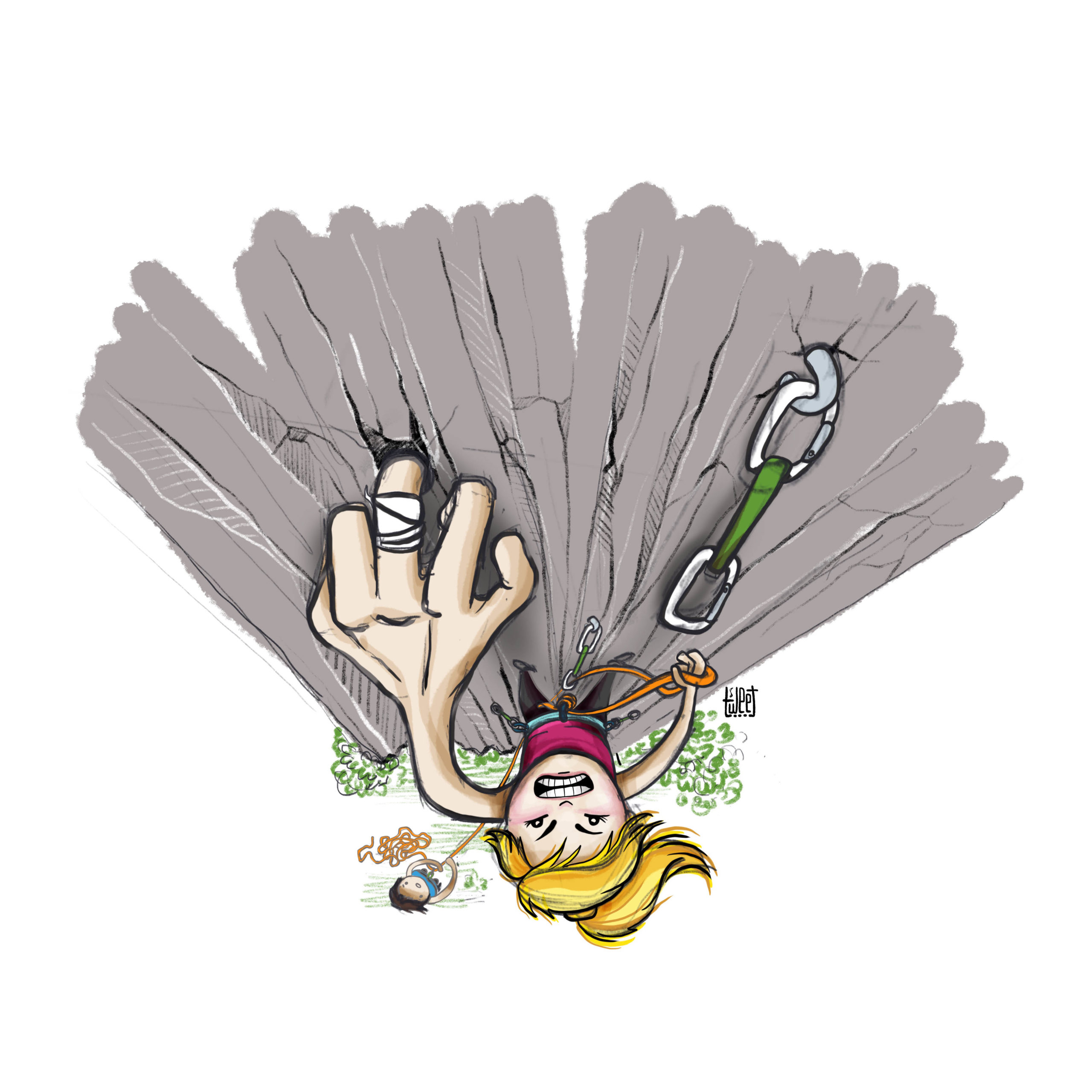 Fingerloch - Kletter T-Shirt Fingerloch - Kletter T-Shirt