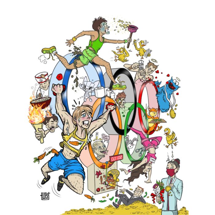 Kletter Olympiade - Kletter T-Shirt