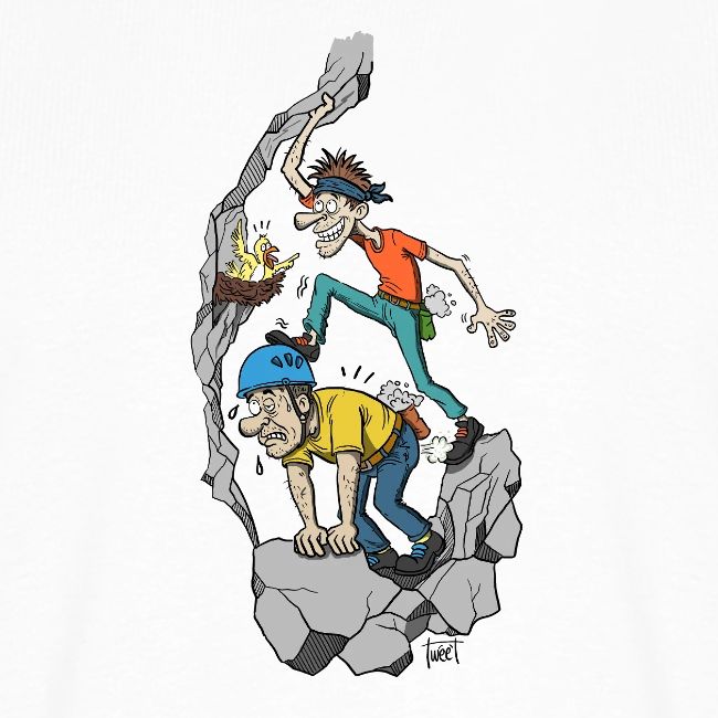 Klettern T-Shirt "Kletterteam" Klettern T-Shirt, Klettern Motive, Bouldern, Wandern, Natur Liebhaber, Outdoor Sport