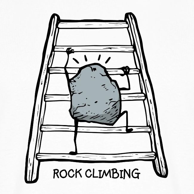 Klettern T-Shirt "Rock Climbing" Klettern T-Shirt, Klettern Motive, Bouldern, Wandern, Natur Liebhaber, Outdoor Sport
