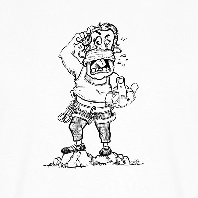 Klettern T-Shirt "Dirty Finger" Klettern T-Shirt, Klettern Motive, Bouldern, Wandern, Natur Liebhaber, Outdoor Sport